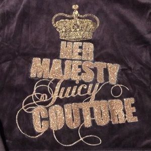 Juicy couture “her majesty” sweatshirt